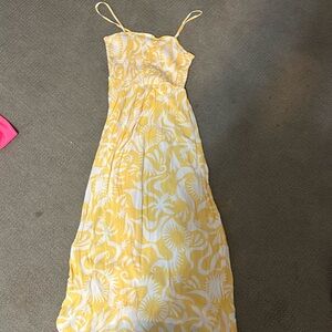 Yellow size small dress